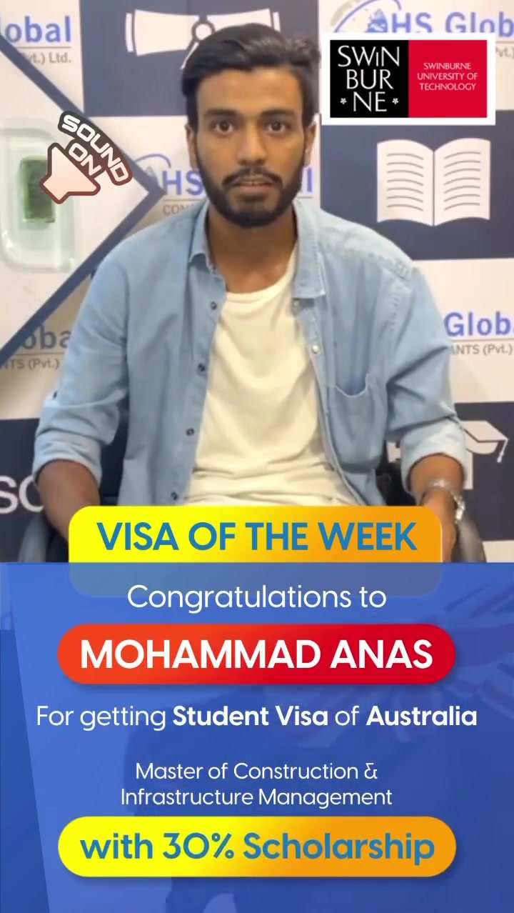 Mohammad Anas — HS Global Consultants student review